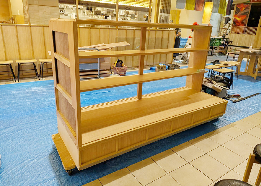 店舗什器工事